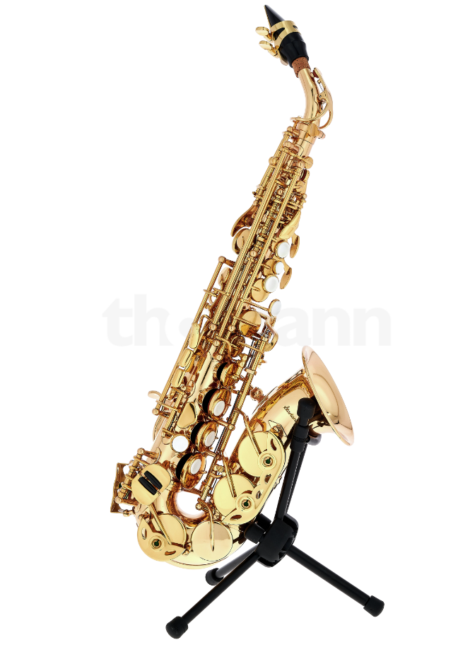 Saxophone Soprano Classique Cantabile SS-450 Bb - Laiton Verni Avec Valise